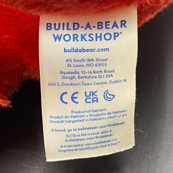 Build A Bear Workshop Disney Pixar Turning Red Panda Plush Stuffed Animal Toy - Picture 8 of 10